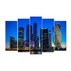 Картина модульная, 125х80 см, 5 модулей, X-313H/X-331H