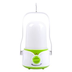 Фонарь кемпинговый, Smartbuy, зарядка от сети 220 В, пластик, бело-зеленый, SBF-42-WG