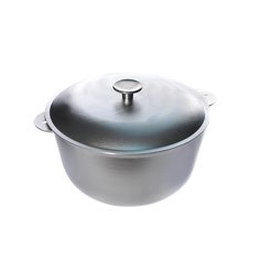 Казан алюминий, 7 л, с крышкой, Биол, К0700