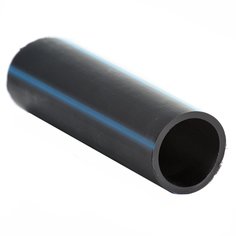 ПНД труба d32х2.4 мм, питьевая с синей полосой, утолщенная, 100 м, Cyklon, ПЭ100