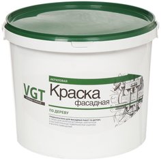 Краска воднодисперсионная, VGT, фасадная, 7 кг