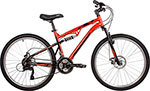 Велосипед Foxx FOXX 26 MATRIX красный сталь размер 20 26SFD.MATRIX.20RD2