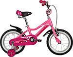 Велосипед Novatrack 14 NOVARA алюм., розовый, 145ANOVARA.PN22