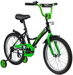 Велосипед Novatrack 18 STRIKE черный-зелёный 183STRIKE.BKG20