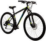 Велосипед Stinger 29 ELEMENT EVO черный алюминий размер 22 29AHD.ELEMEVO.22BK1