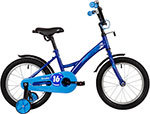 Велосипед Novatrack 16 STRIKE синий, тормоз нож, 163STRIKE.BL22