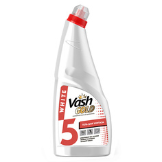 VASH GOLD Гель для чистки унитазов отбеливающий, дезинфицирующий с хлором