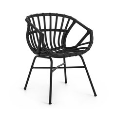 Кресло constant (la forma) черный 58x73x55 см.