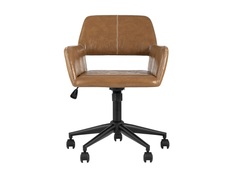 Кресло компьютерное филиус (stoolgroup) коричневый 56x87x57 см.