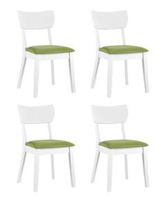 Стул обеденный tomas white 4 шт. (stoolgroup) зеленый 46x85x56 см.