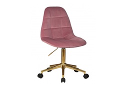 Кресло офисное diana (dobrin) розовый 62x82x62 см.