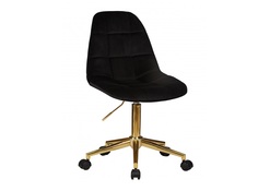 Кресло офисное diana (dobrin) черный 62x82x62 см.