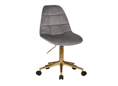 Кресло офисное diana (dobrin) серый 62x82x62 см.