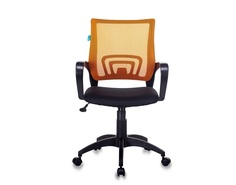Кресло бюрократ ch-695n/or/tw-11 (stoolgroup) оранжевый 58x90x60 см.