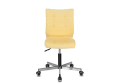 Кресло бюрократ ch-330m/velv74 (stoolgroup) желтый 44x85x65 см.
