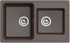 Кухонная мойка Ewigstein шоколад Elegant 80D