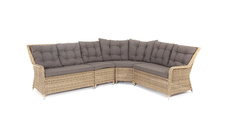 Модульный диван из ротанга Бергамо 4sis