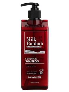 Шампунь MilkBaobab Sensitive Shampoo Damask Rose 500ml