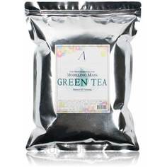 Альгинатная маска Anskin Green Tea Modeling Mask с экстрактом зеленого чая 500g