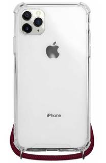 Чехол Deppa Crossbody Case для Apple iPhone 11 Pro, бургунди 87515