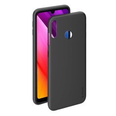 Чехол Deppa Gel Color Case для Huawei Y7 (2019) черный PET белый 86660