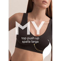 Топ женский MIREY MY с моделирующим эффектом Push Up белый, 46 M