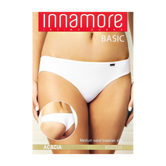 Трусы женские INNAMORE UNDERWEAR бразилиано средней посадки из хлопка nero, 4