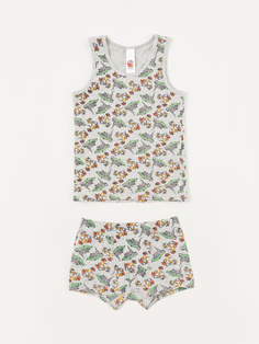 Набор из майки и трусов-боксеров с принтом Tom & Jerry для мальчиков (принт, 92-98) Sela