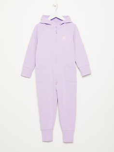 Трикотажный комбинезон для девочек (сиреневый, 92/ 2-3 YEARS) Sela