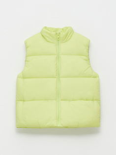 Стеганый жилет для девочек (зеленый, 152) Sela