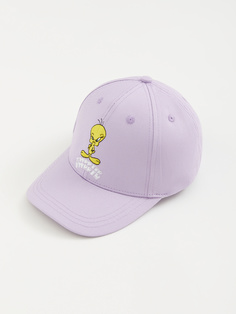 Бейсболка Looney Tunes для девочек (фиолетовый, 50-52) Sela