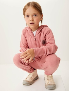 Трикотажный комбинезон для девочек (розовый, 104) Sela