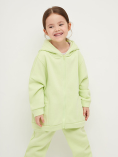 Толстовка с капюшоном для девочек (зеленый, 104) Sela