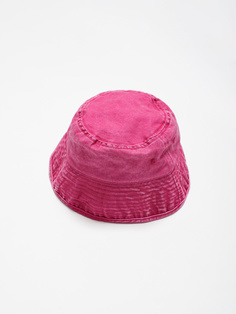 Джинсовая панама для девочек (розовый, 52) Sela