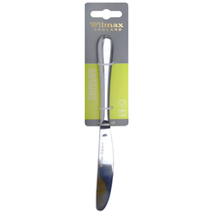 Ножи столовые нож WILMAX Cutlery столовый 1шт. 22см нерж. сталь