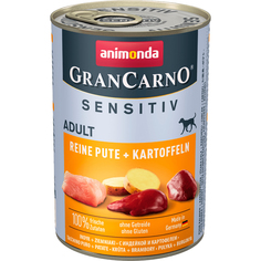 Корм для собак ANIMONDA Gran Carno Sensitiv индейка с картофелем 400 г