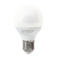 Лампочка Лампа светодиодная Thomson E27 6W 6500K шар матовая TH-B2318
