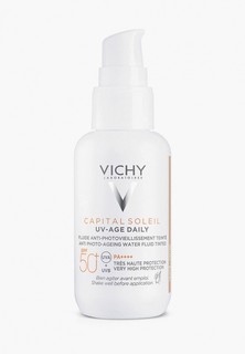 Флюид для лица Vichy солнцезащитный для лица против признаков фотостарения CAPITAL SOLEIL UV-AGE DAILY SPF50+, 40 мл