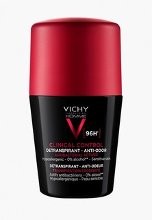 Дезодорант Vichy антиперспирант шариковый, HОМME CLINICAL CONTROL 96 ч, 50 мл