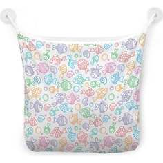 Настенная сетка-органайзер для ванной для игрушек JOYARTY