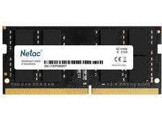 Модуль памяти Netac DDR4 SO-DIMM 2666Mhz PC21300 CL19 - 16Gb NTBSD4N26SP-16