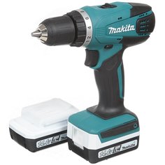 Дрель-шуруповерт аккумуляторная, Makita, DF347DWE/DF347DWEX8, 14.4 В, кейс