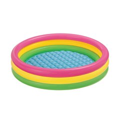 Бассейн надувной Intex, 147х33 см, Отблеск заката, 57422NP, 335 л, с надувным дном