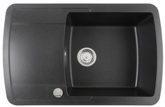 Кухонная мойка Teka Liva 60 S-TQ черный металлик 40148180