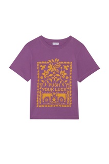 Фиолетовая футболка Tresor Claudie Pierlot