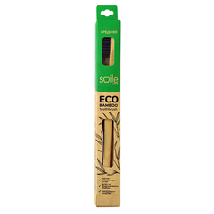 Зубная щетка ECO BAMBOO С ручкой из бамбука средняя Smile Care