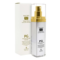 Легкая увлажняющая эмульсия «Nano Skin Emulsion (Tokyo Story) Platinum & Gold Formula»