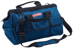 Сумка Зубр ЭКСПЕРТ 38645-17 для инструмента, 17 карманов, 42см