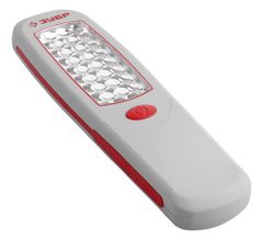 Фонарь Зубр 61814 светодиодный, 24 LED с линзами, магнит, крючок для подвеса, 3АА