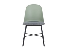 Стул shell (stoolgroup) серый 50x83x52 см.